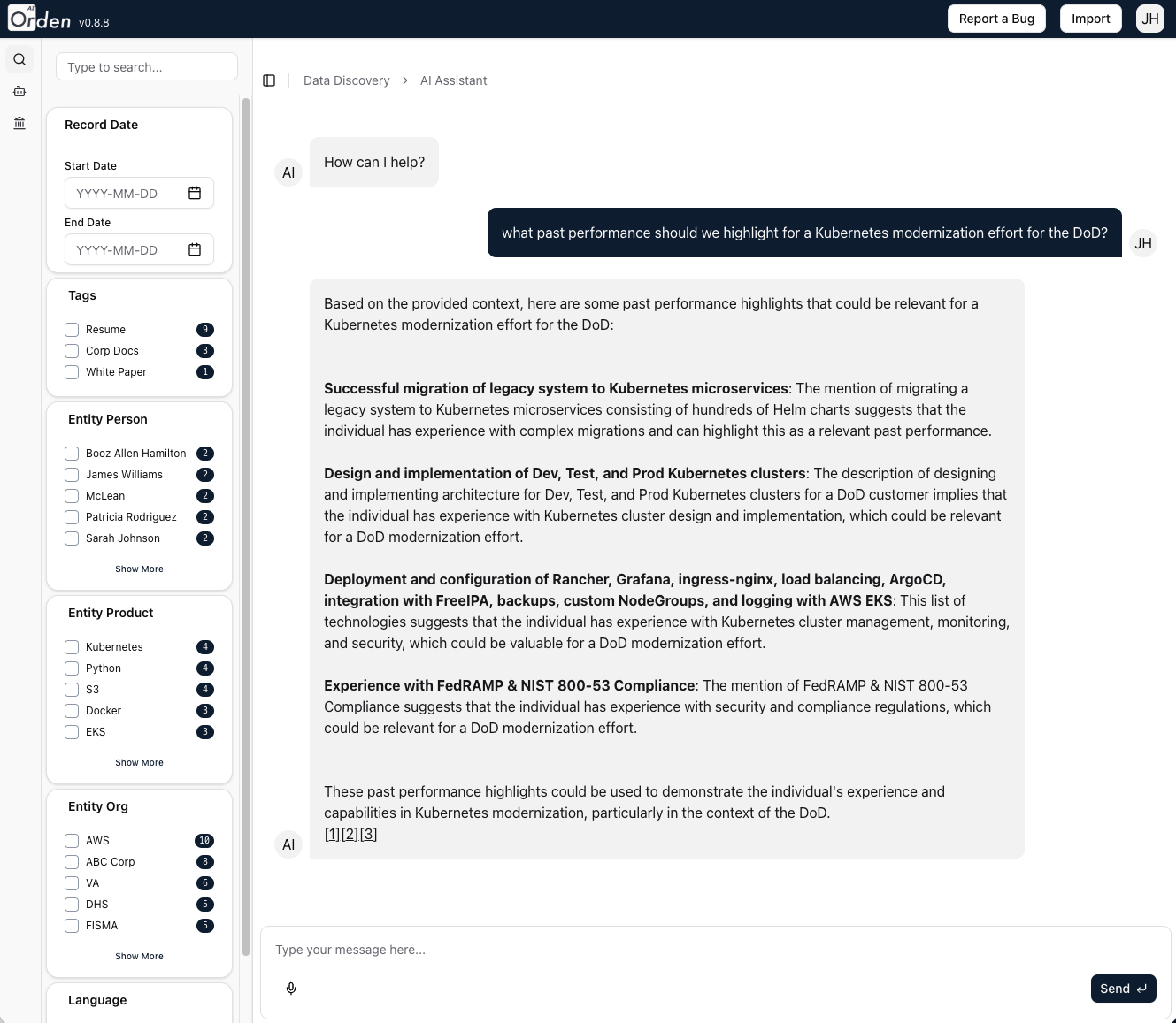 Company Intelligence AI Assistant
